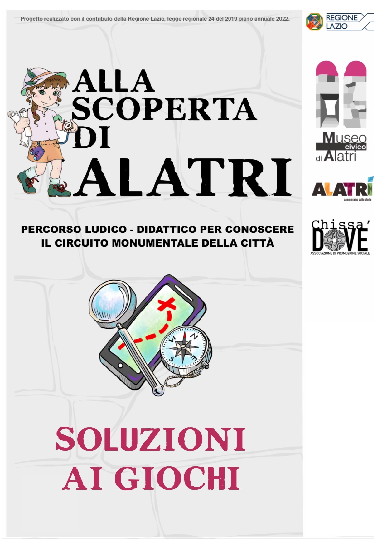 Alla scoperta di Alatri - Soluzioni ai giochi