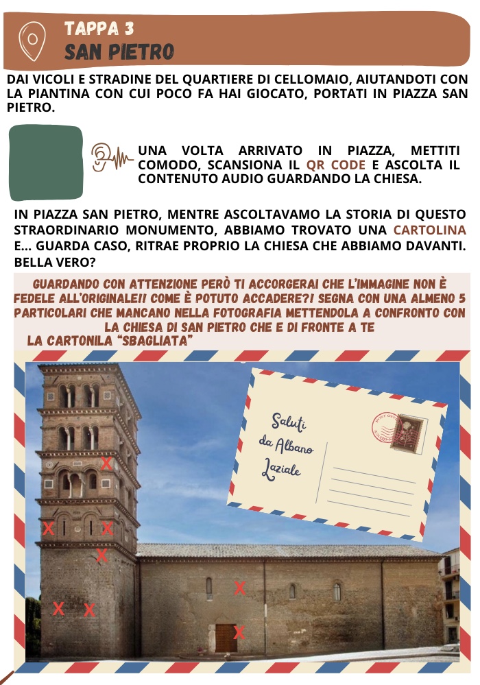 Alla scoperta di Albano Laziale - Soluzioni ai giochi - Tappa 3